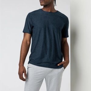Vuori Men's Dark Blue Short Sleeve Tee